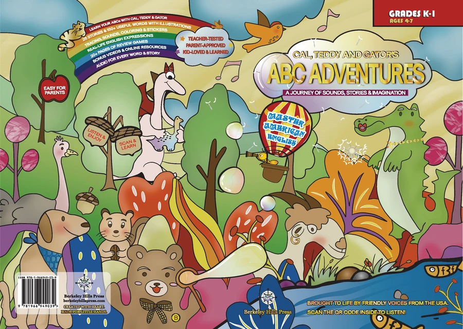 Book cover - Cal, Teddy, Gator